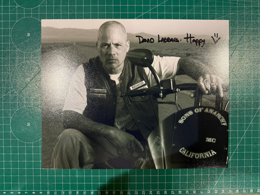 David Labrava 'Happy Lowman' Sons of Anarchy Signed Photo
