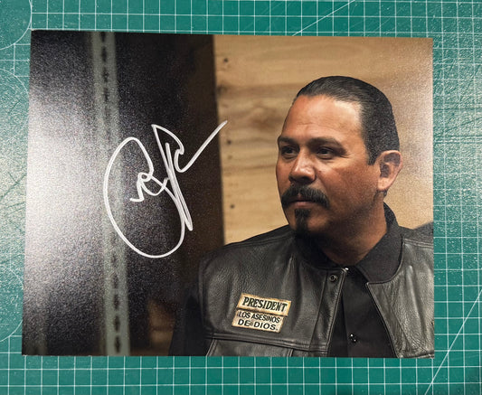 Emilio Rivera 'Marcus Álvarez' Sons of Anarchy Signed Photo