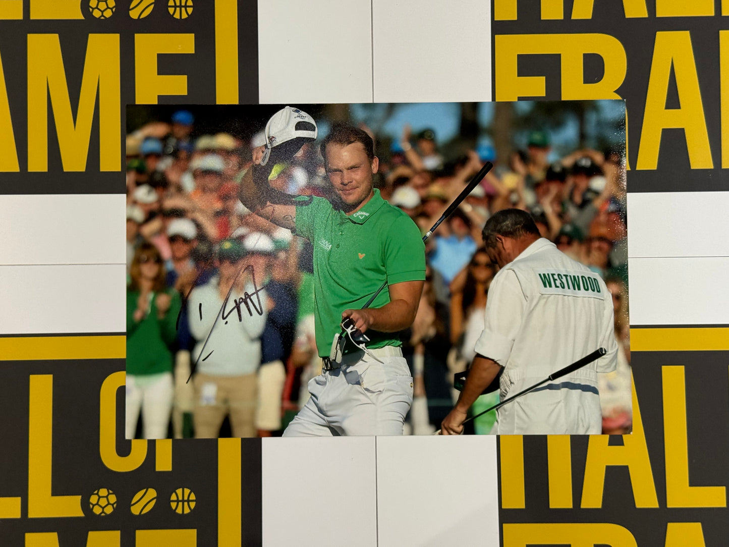 Danny Willett Signed Photo