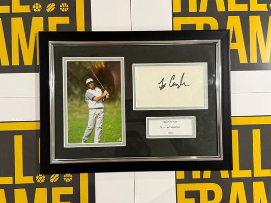 Fred Couples Signed Card