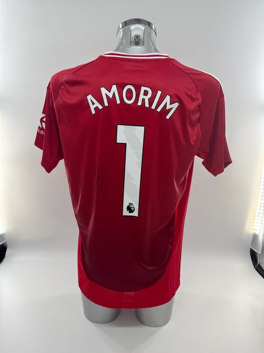 Ruben Amorim Signed Manchester United Shirt