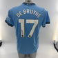 Kevin De Bruyne Signed Manchester City Shirt