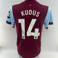Mohammed Kudus Signed West Ham United Shirt