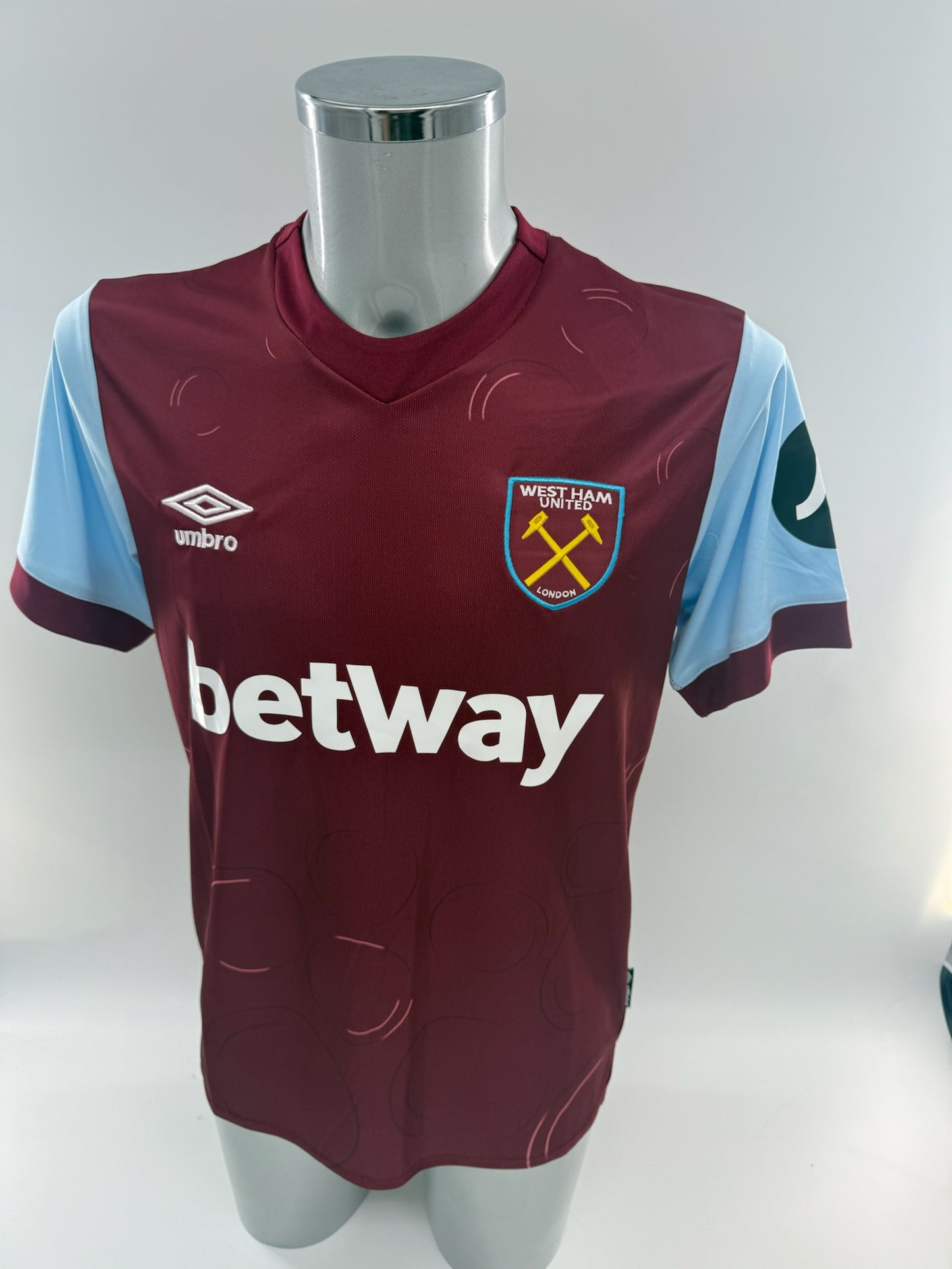Mohammed Kudus Signed West Ham United Shirt
