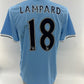 Frank Lampard Signed Manchester City Shirt