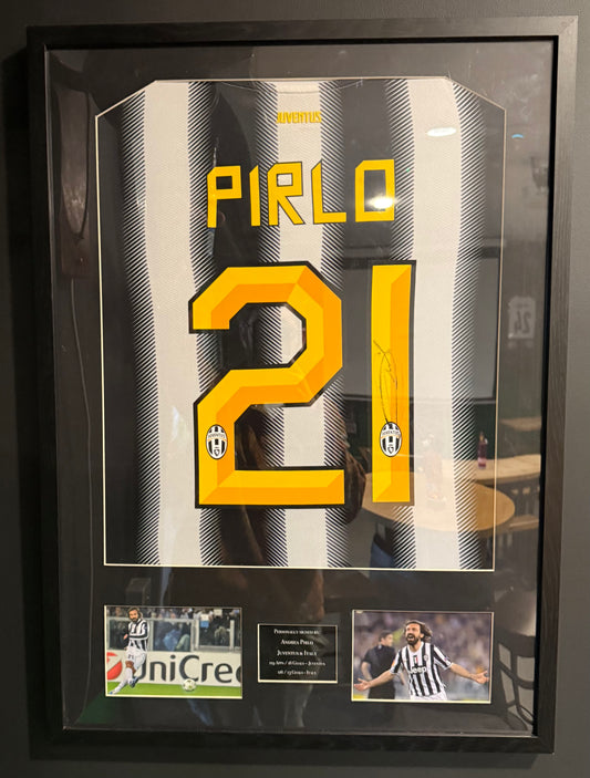Andrea Pirlo Juventus signed shirt