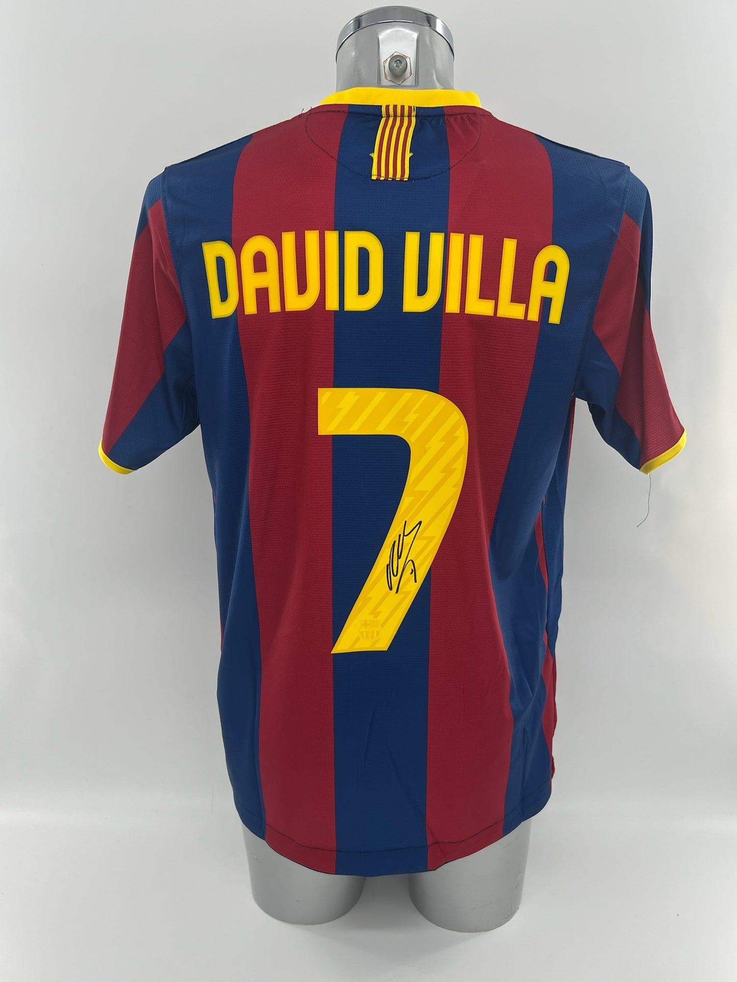 David Villa Barcelona Shirt