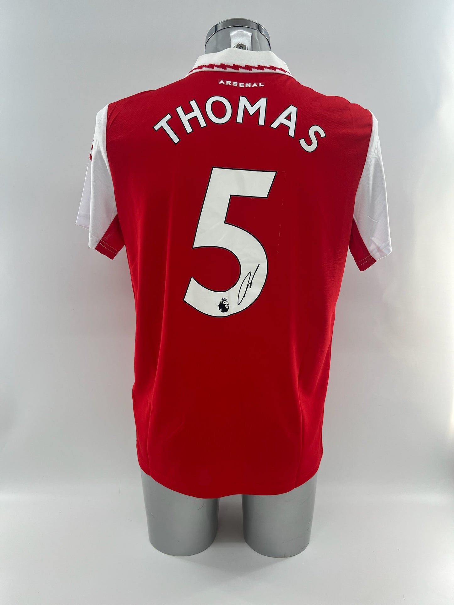 Thomas Partey Signed Arsenal Shirt