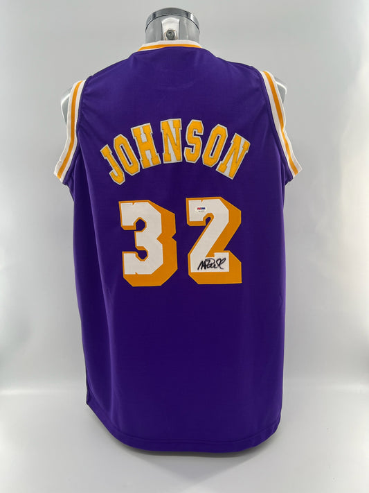 Magic Johnson signed LA Lakers NBA Jersey