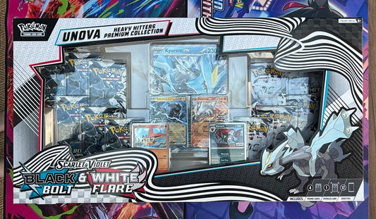Pokemon Unova (Black Bolt/White Flare) Heavy Hitters Premium Collection