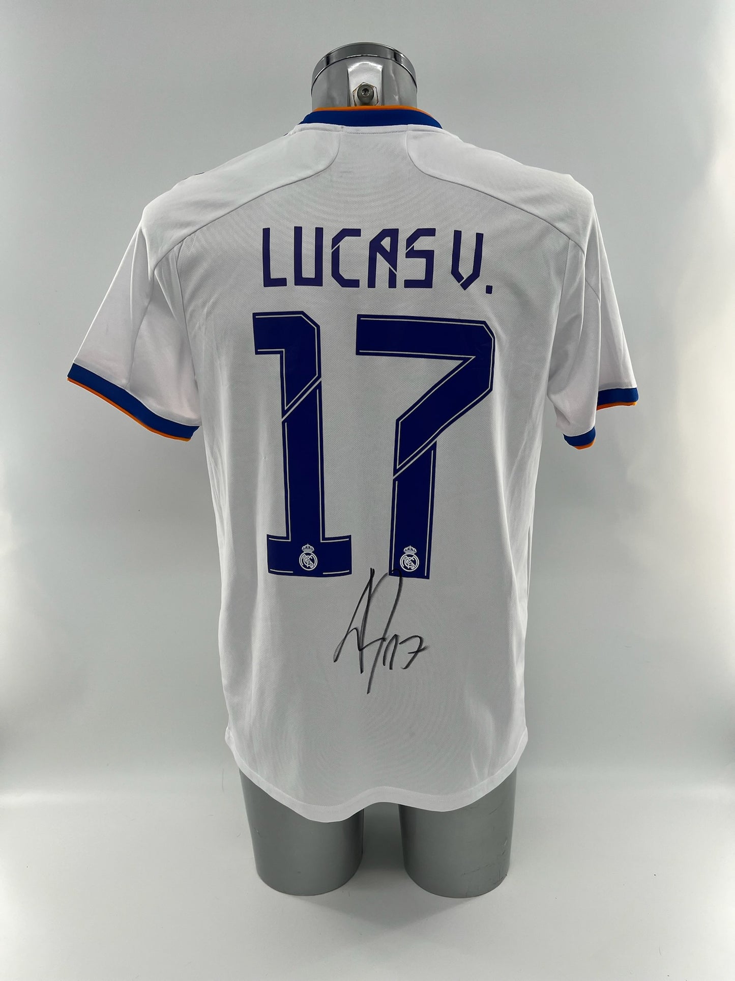 Lucas Vasquez signed Real Madrid Shirt