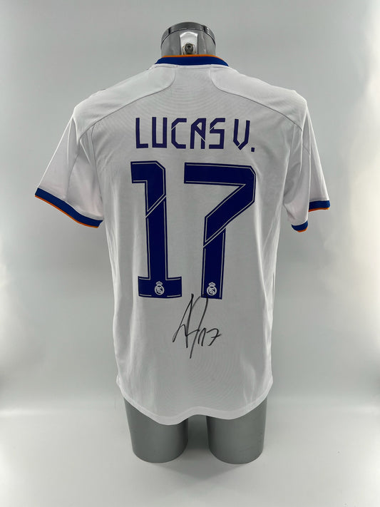 Lucas Vasquez signed Real Madrid Shirt