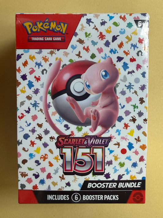 Pokemon 151 English Booster Bundle