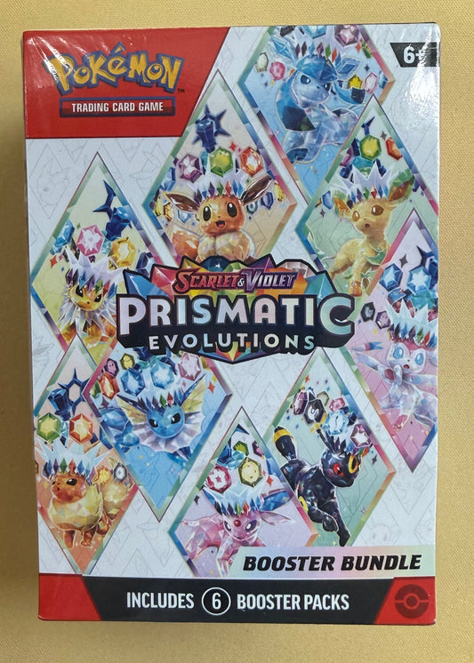 Pokemon Prismatic Evolutions English Booster Bundle