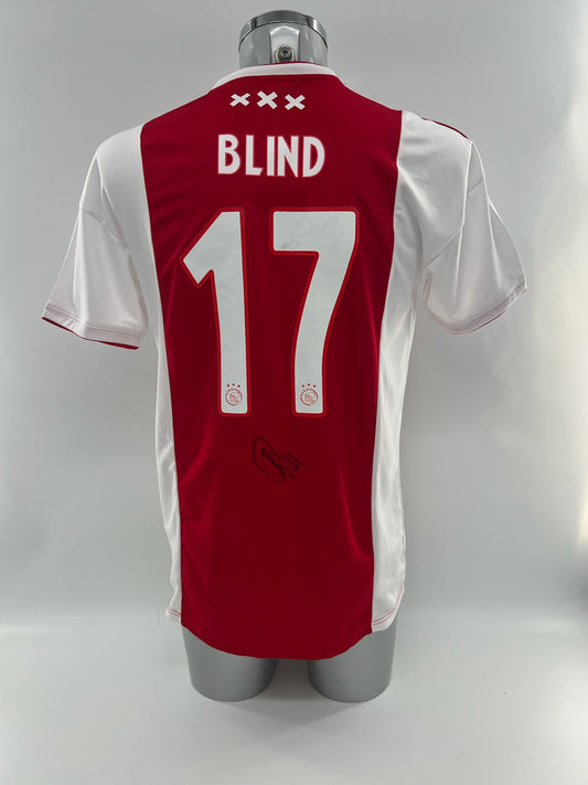 Daley Blind signed Ajax Shirt