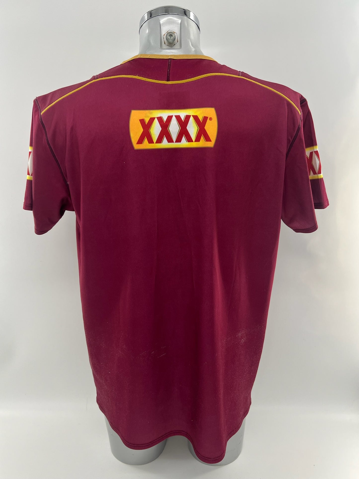 Mal Meninga State of Origin signed Rugby Shirt