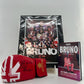 Frank Bruno Boxing glove, Book and Poster set