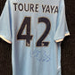 Yaya Touré Signed Manchester City Shirt