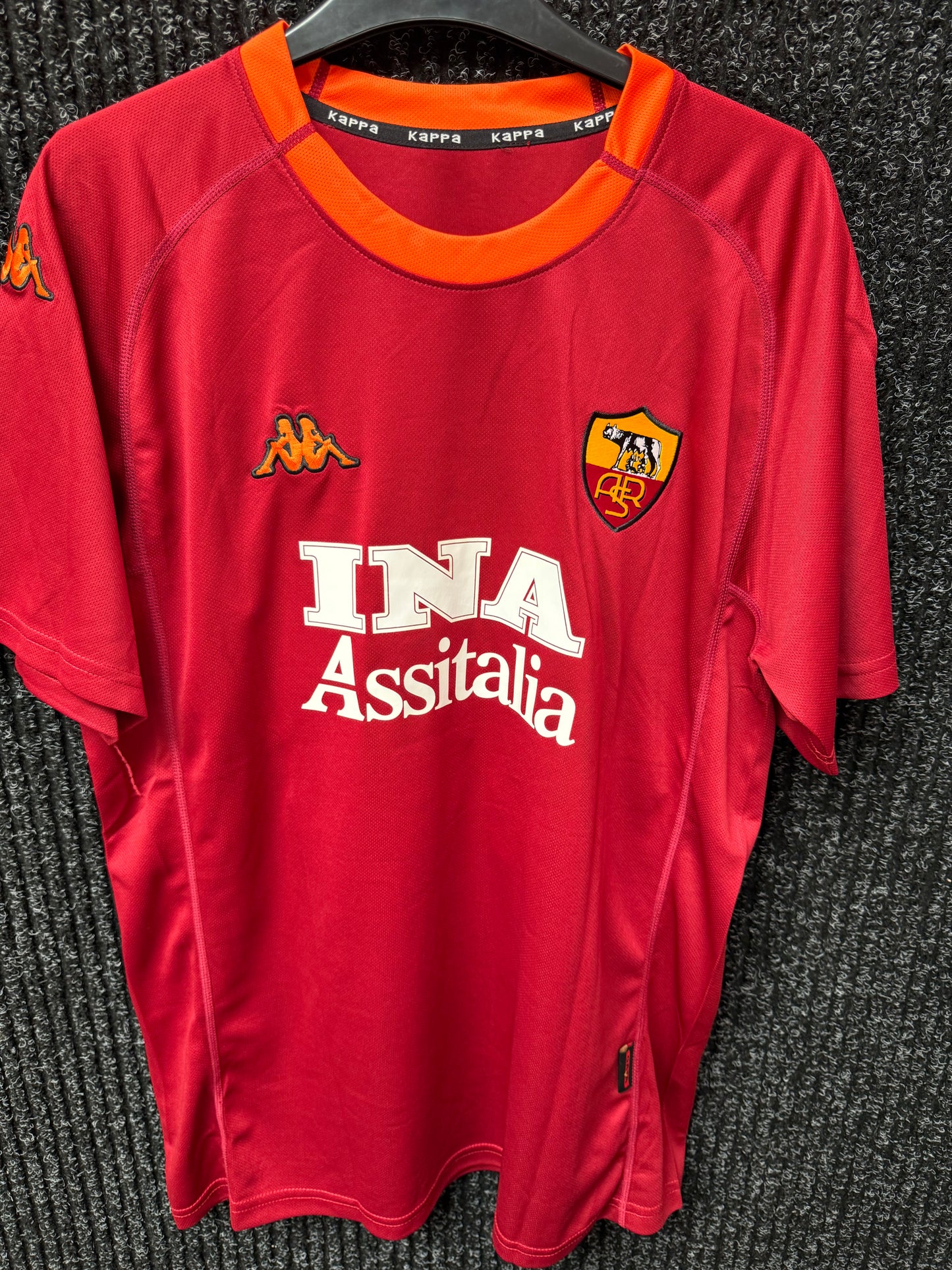 Francesco Totti signed Roma shirt