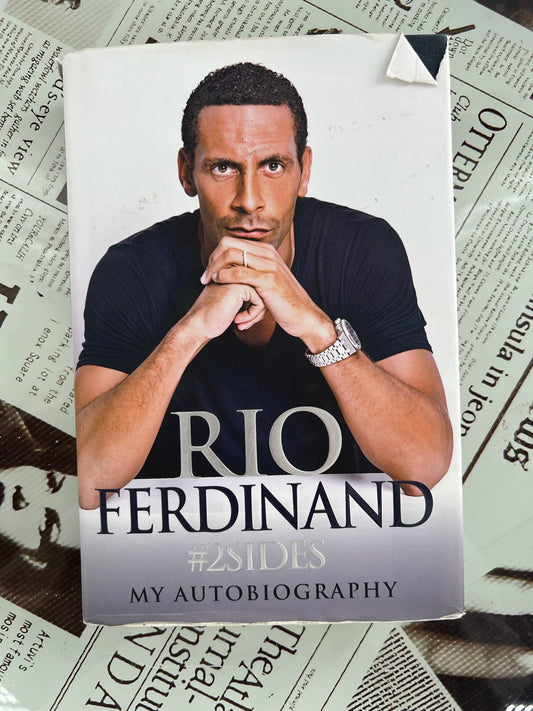 Rio Ferdinand #2Sides - Autobiography Unsigned