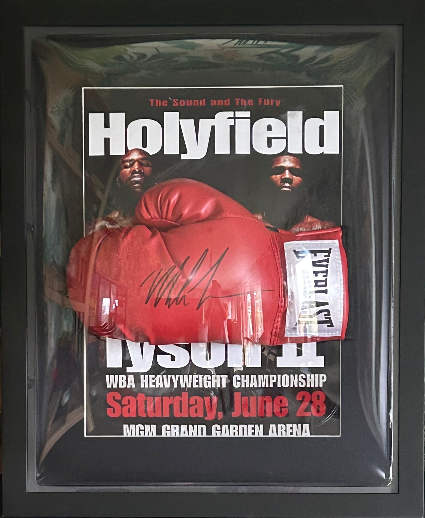 Mike Tyson signed Boxing Glove