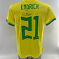 Endrick signed Brazil Shirt