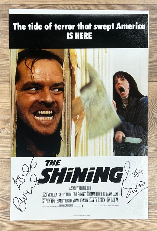 The Shining "Grady Twins" signed photo