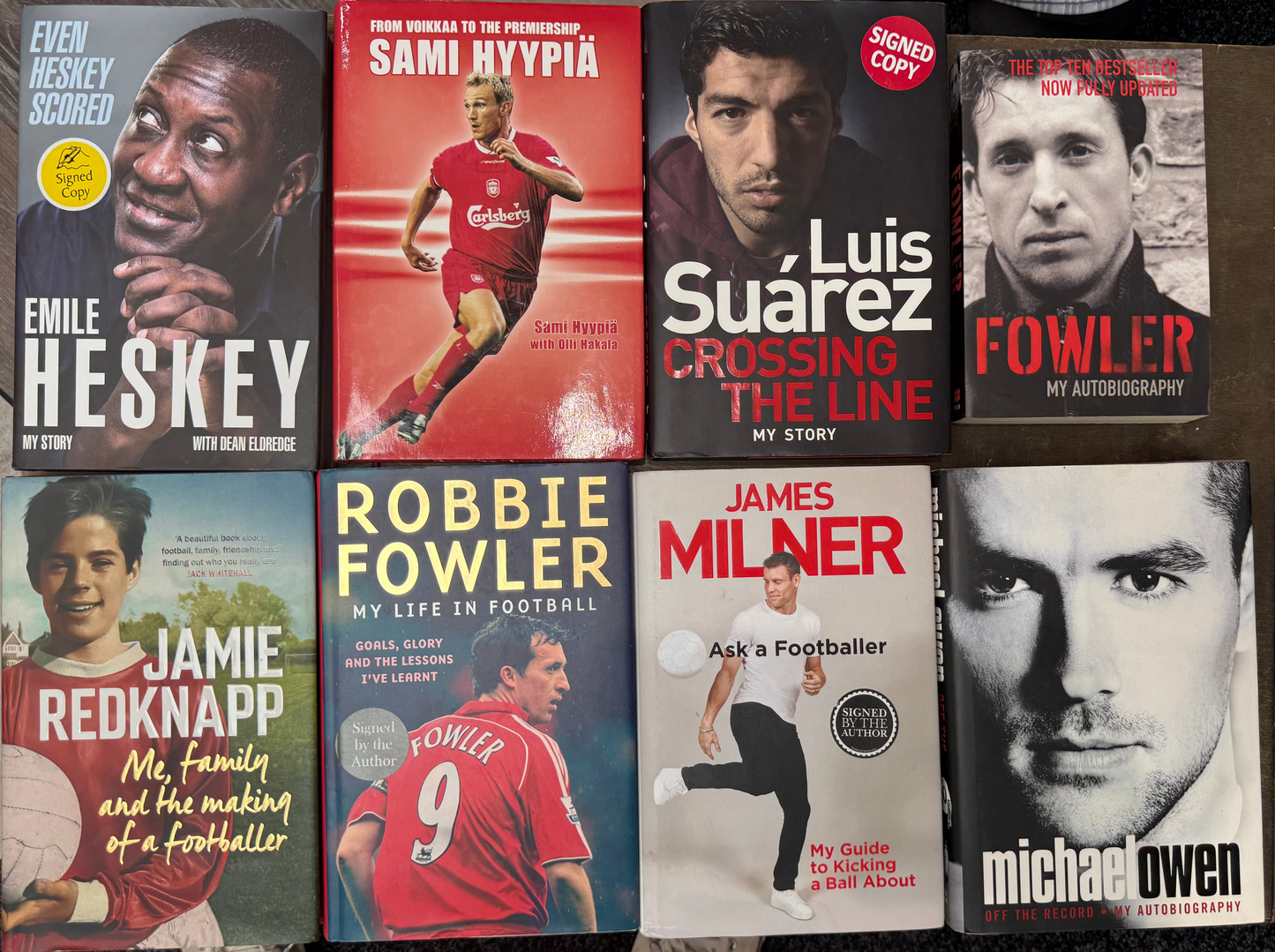 Liverpool Books Signed