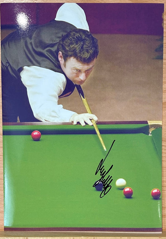 Jimmy White Signed Photo