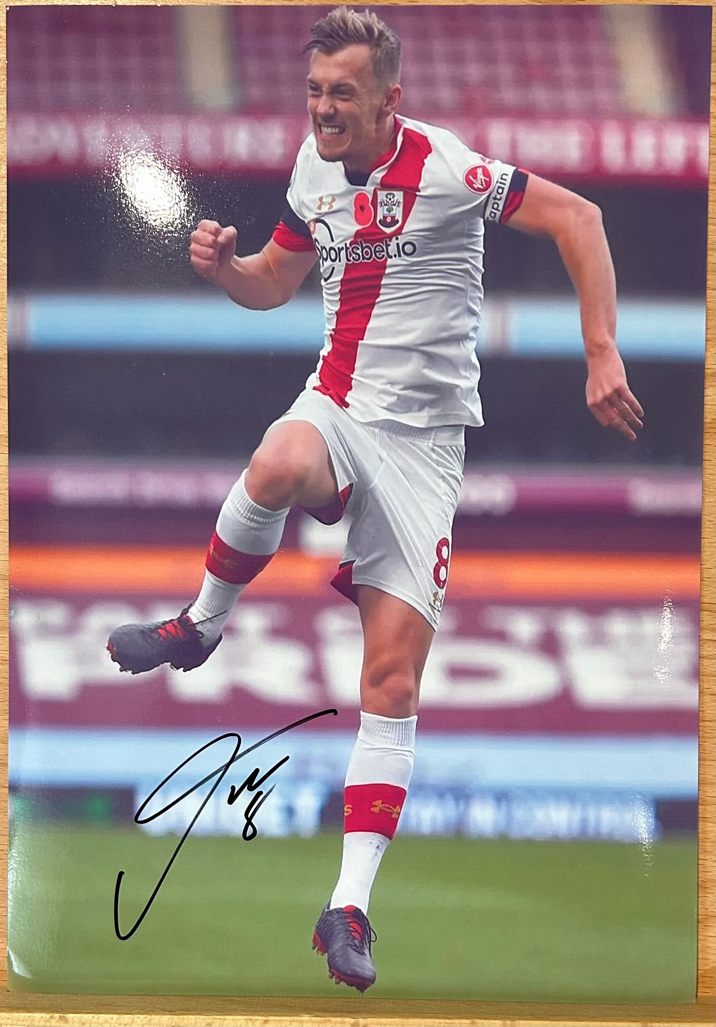 James Ward-Prowse Signed Southampton Photo