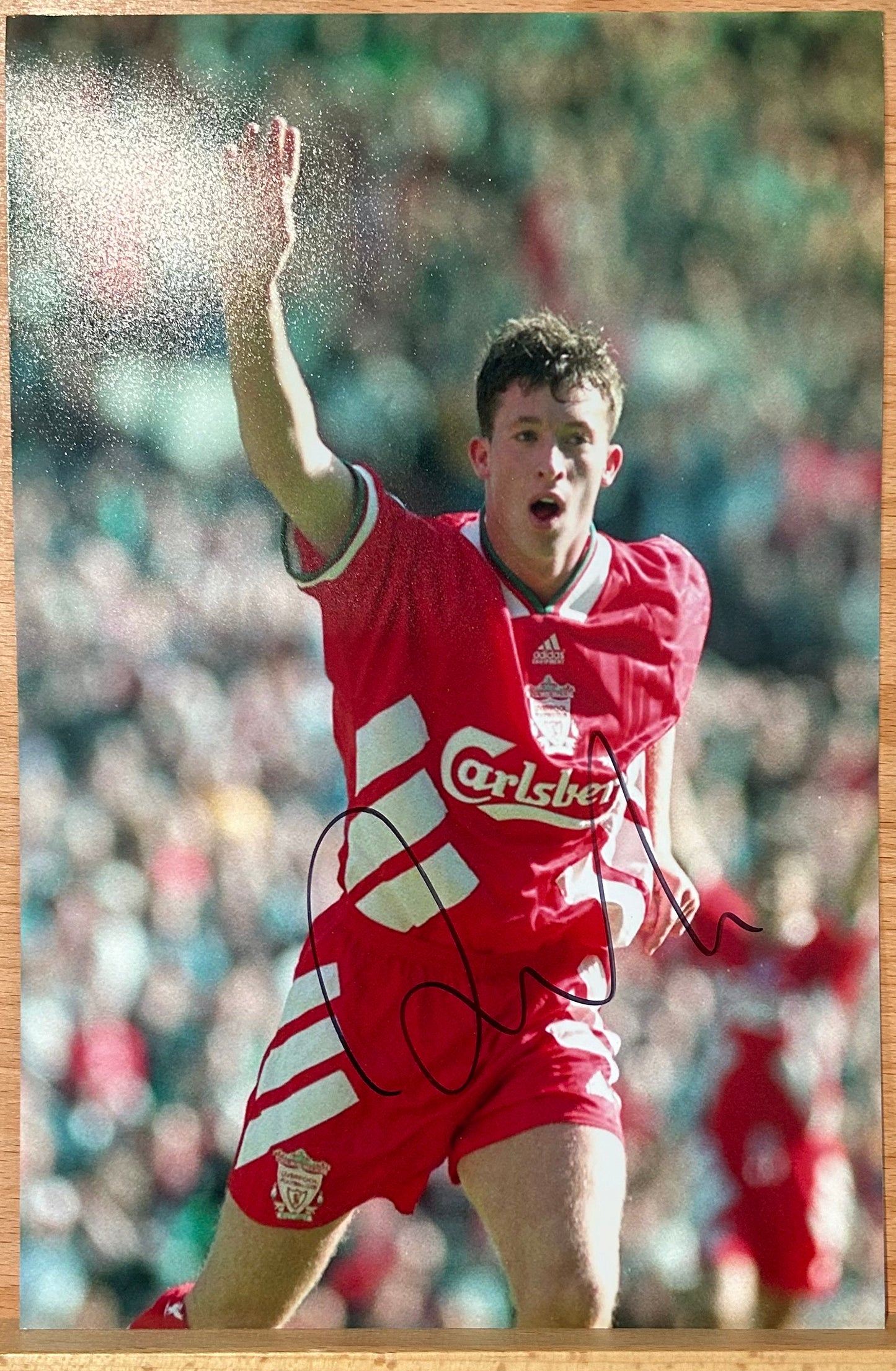 Robbie Fowler Signed Liverpool Photo