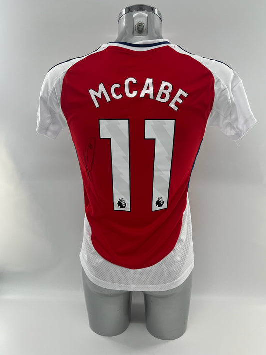 Katie McCabe Signed Arsenal Shirt
