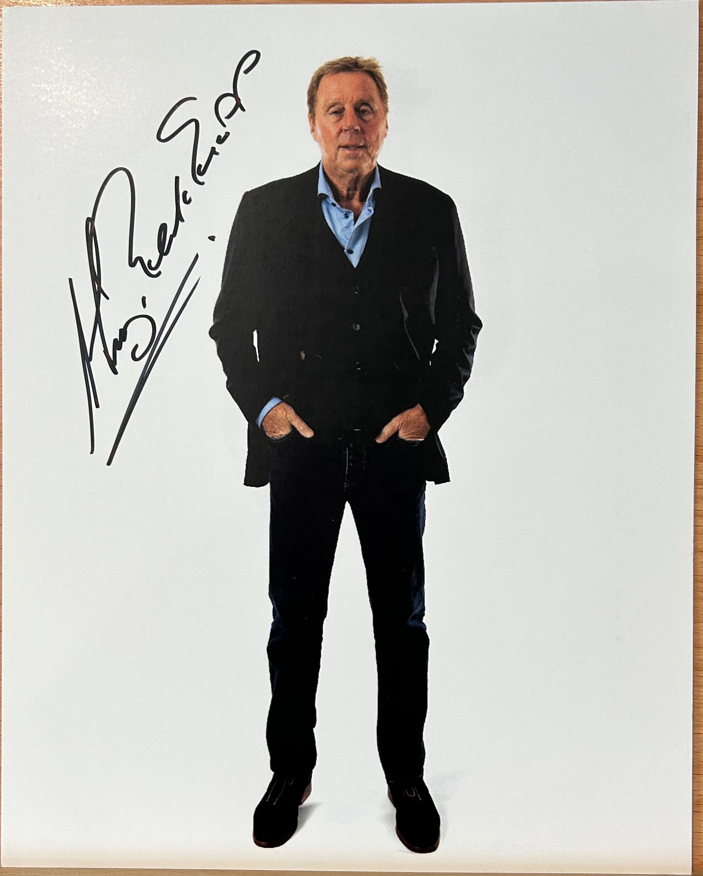 Harry Redknapp Signed Photo