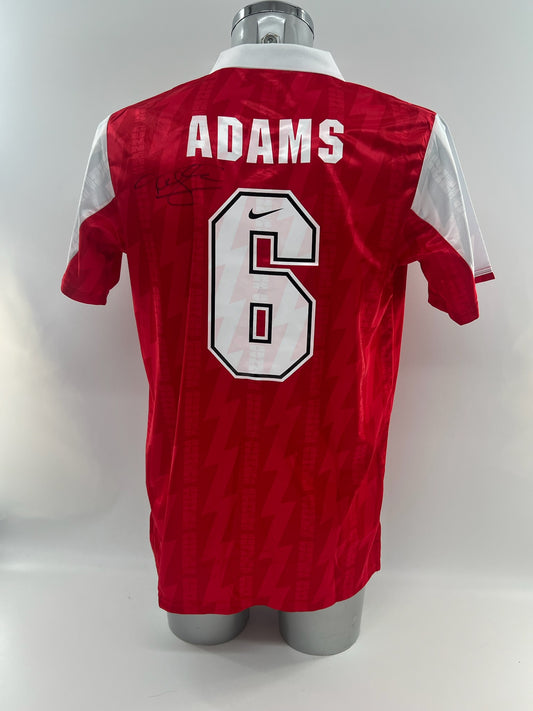 Tony Adams Signed Arsenal Shirt