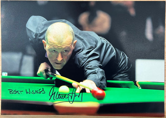 Steve Davis Signed Photo