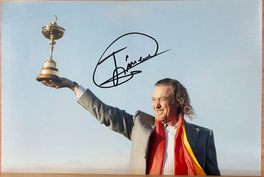 Miguel Angel Jimenez Signed Photo