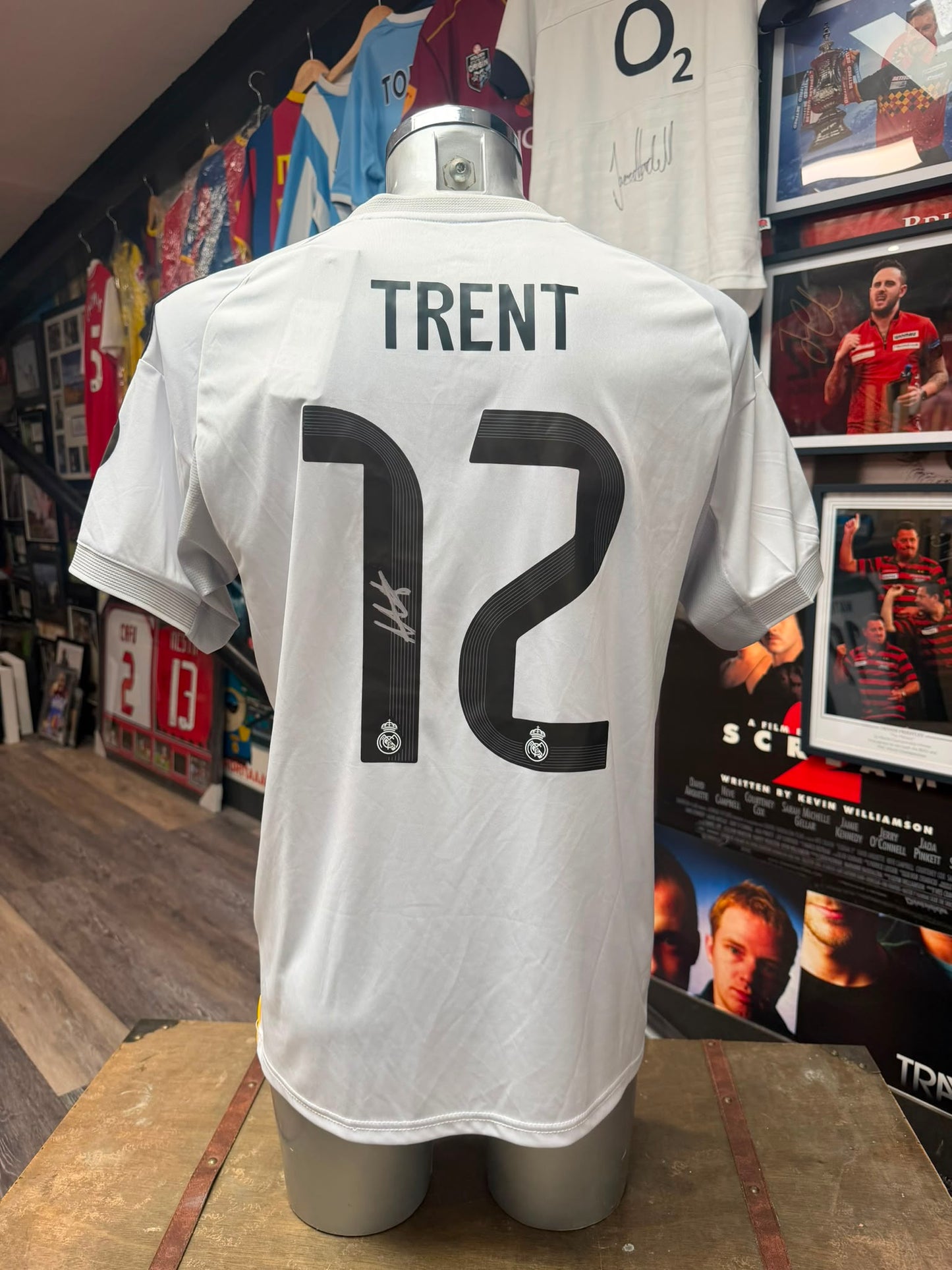Trent Alexander-Arnold Signed Real Madrid Shirt
