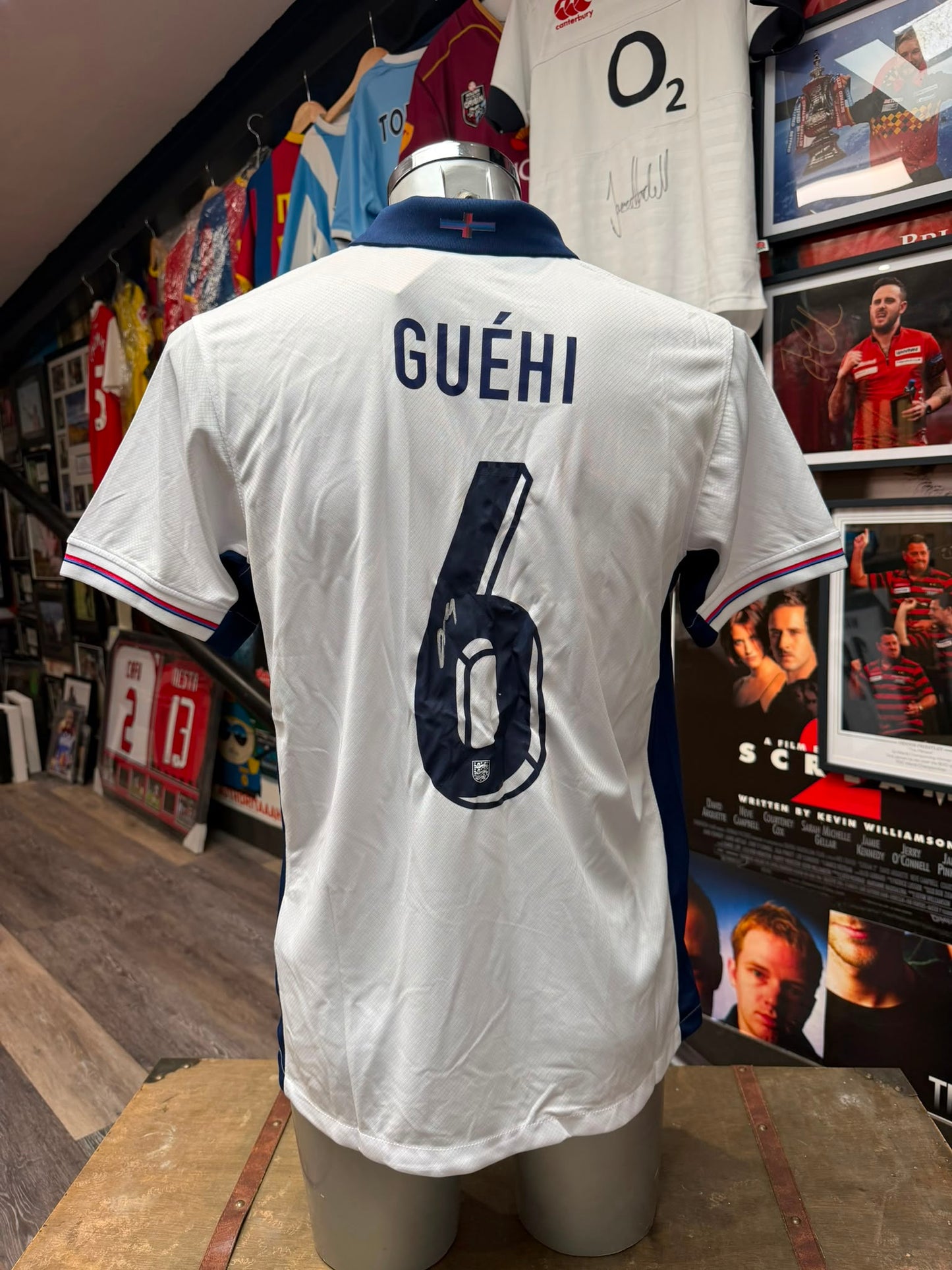 Marc Guéhi Signed England Shirt
