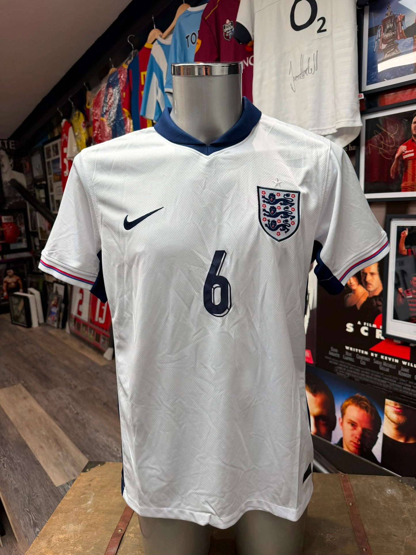 Marc Guéhi Signed England Shirt