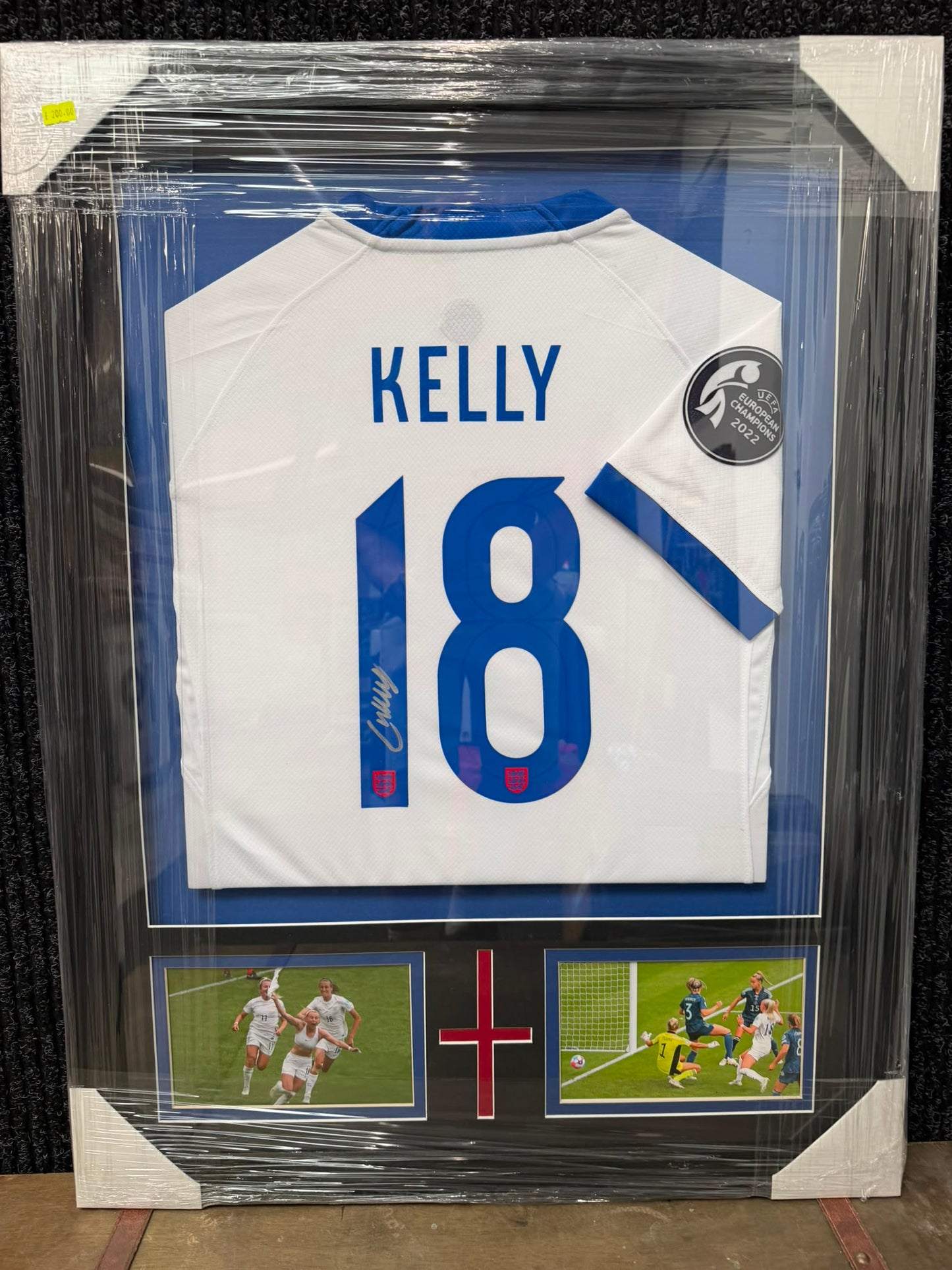 Chloe Kelly England Lionesses signed shirt