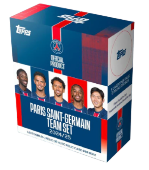 Topps PSG Paris Saint-Germain Official 2024/25 Team Set