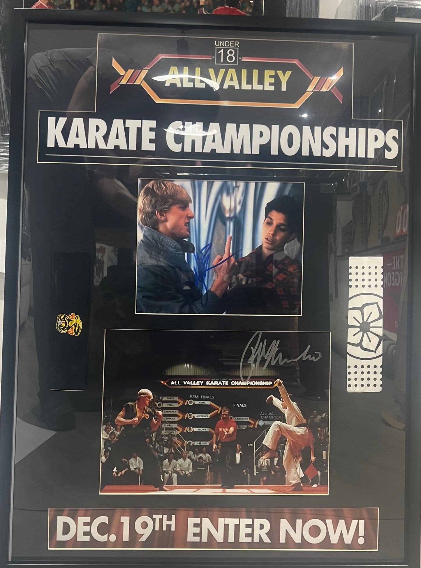 Karate Kid Montage Framed