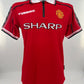 Teddy Sheringham Signed Manchester United Shirt
