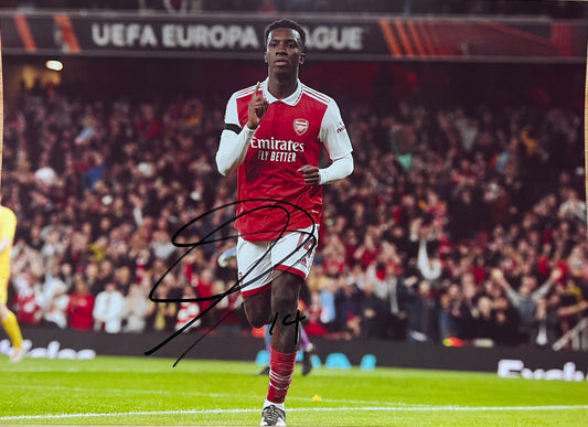 Eddie Nketiah Signed Arsenal Photo