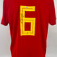 Andres Iniesta Signed Spain Shirt