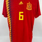 Andres Iniesta Signed Spain Shirt