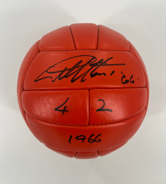 Sir Geoff Hurst England Signed Football