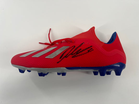 Declan Rice Signed Adidas Football Boot